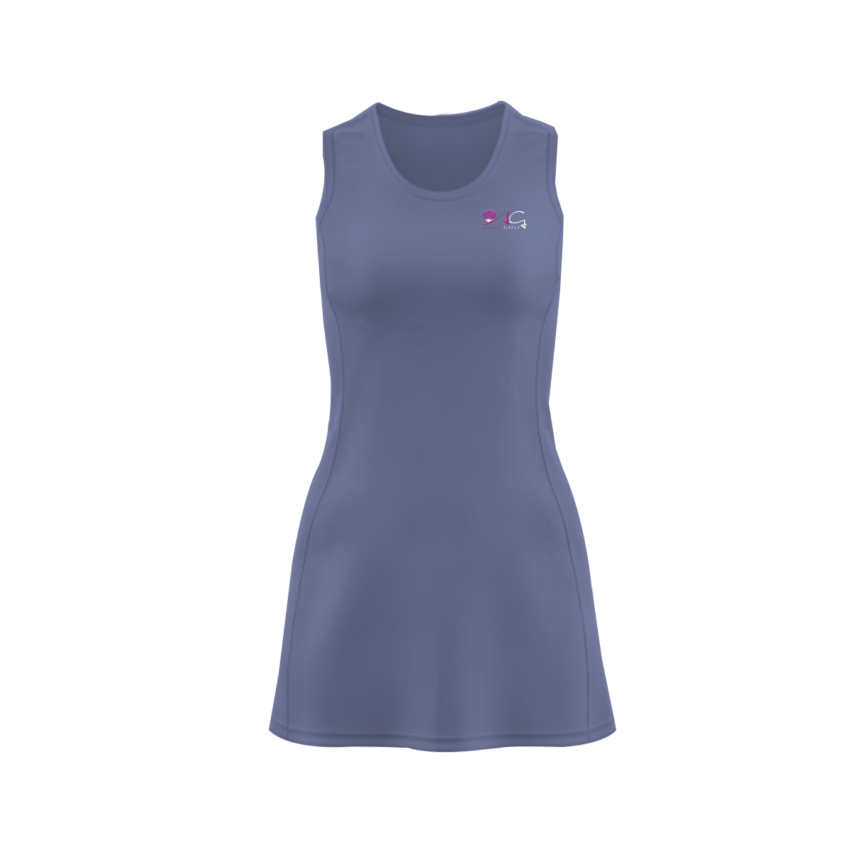 Asila Golf Sleeveless Dress- Grey